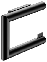 12862 370000 Keuco Reva Black Selection, Держатель для туалетной бумаги, чёрный матовый