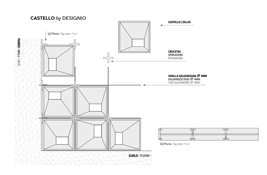 Castello Grey плитка Harmony 
