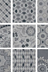  SG914600N Коллиано Орнамент серый Kerama Marazzi 30x30