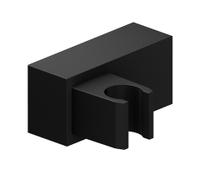 A224 Настенный держатель лейки, поворотный, черный матовый