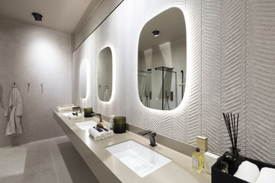 Spiga Coral Caliza плитка Porcelanosa 45x120