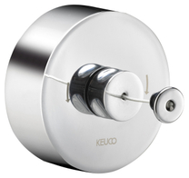 04979 070001 Keuco Веревка для белья, в комплекте с держателем, хром