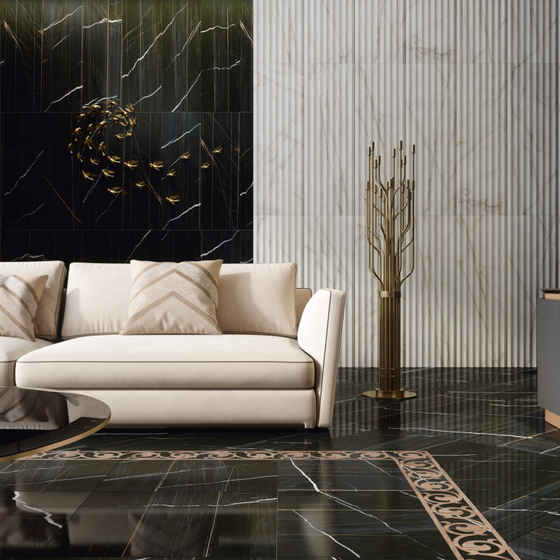 SG642102R Греппи черный обрезной лаппатированный Kerama Marazzi 60x60