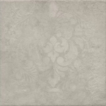 KM4040G0061N Хадду серый светлый матовый декорированный Kerama Marazzi 40.2x40.2