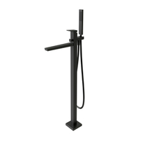 100281893 Noken Square Смеситель для ванны напольный, чёрный