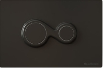 701.000.17 Смывная клавиша Monet, Artceram, черная