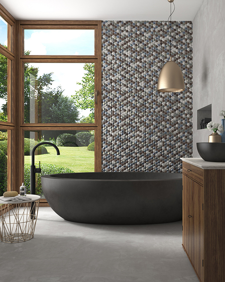 Forest Mix Hex мозаика Vidrepur