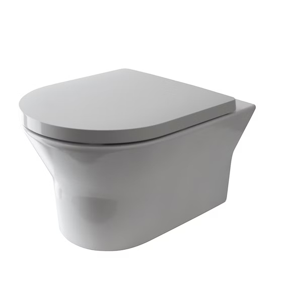 Унитаз подвесной Noken Tono 100188366, сидение с микролифтом 100188391, 51,5 см