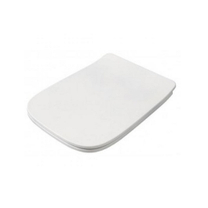 Крышка с сиденьем ARTCERAM, A16, Slim  для унитаза, soft-close, цвет белый матовый, ASA001 05 71