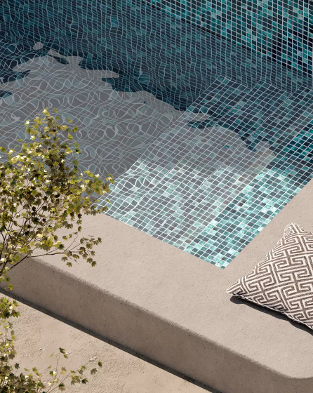 5806 Estelar Green  чип 25  мозаика Vidrepur