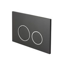 100290180 Клавиша Noken I-Comfort Rondo,черная/хром для 100289924