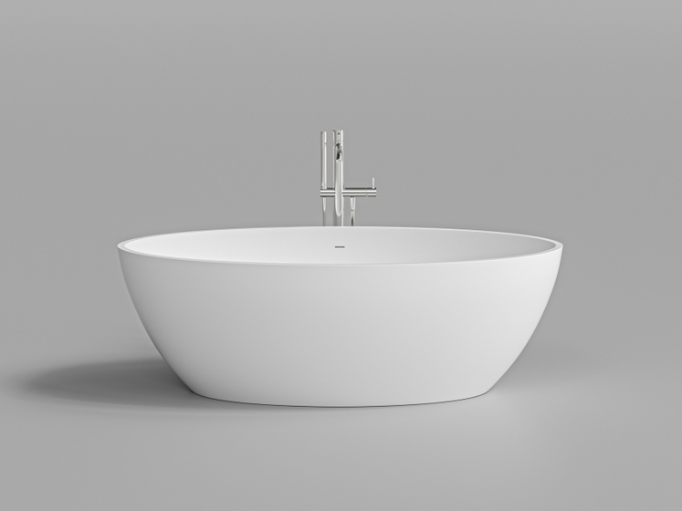 Ванна DA-B066 отдельностоящая (1690х795х535), Solid Surface,белая