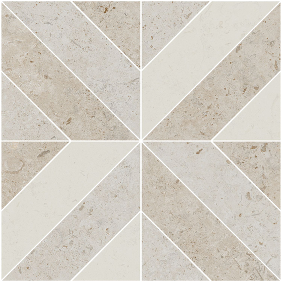 ID125T Декор Про Лаймстоун бежевый матовый обрезной Kerama Marazzi 60x60