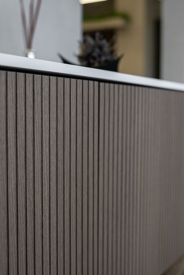 Тумба AL Binario 1890 мм, цвет Rovere evaporato, столешница Flumood, раковина Colormood