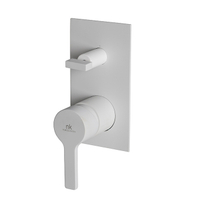 100123927 Noken Urban Наружная часть встроенного смесителя для ванны/душа, белый