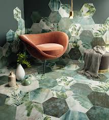 Hexag Amazonia Emerald керамогранит ZYX 32x36.8