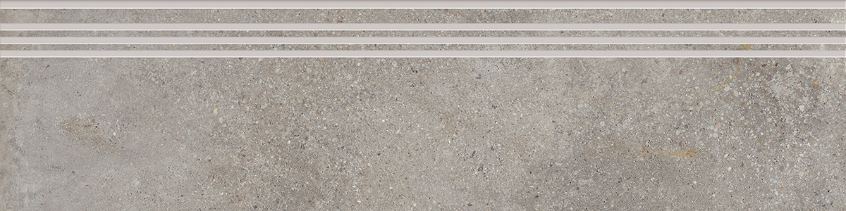 Ступень Стандарт Граните Перла Серый MR Матовый 30x120