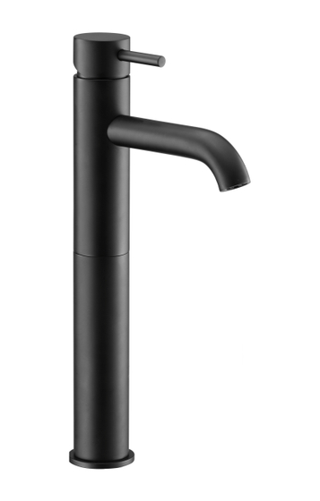 Смеситель для раковины высокий JTP Rod Matt Black, WJ 8501700 MB