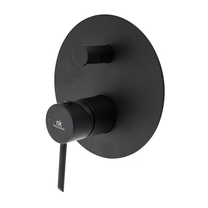 Noken Round смеситель для ванны/душа наружная часть,черный 100210625