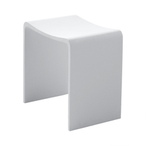 Стул DA-Stool-B (400х300х425) Solid Surface, белый