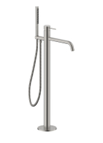 Смеситель напольный для ванны JTP Rod Brushed Nickel, WJ 8501190 BN