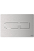9240434 TECE Solid Панель смыва, материал металл, цвет панели нержавеющая сталь, сатин, цвет клавиш нержавеющая сталь, сатин