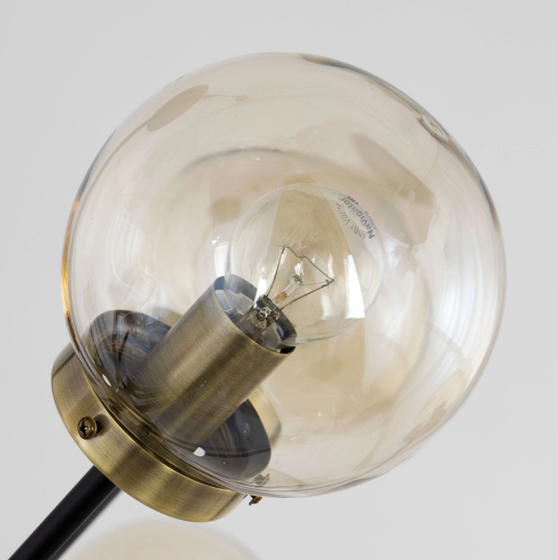 Люстра на штанге Citilux Бронза D-86см H-70см Планета CL105355