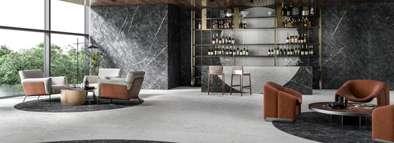 Grigio Alpi Carnia 6 mm керамогранит Maxfine 150х300