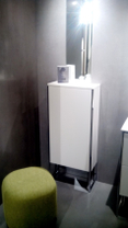 Пенал Duravit Xsquare (12x50 левый, white matt