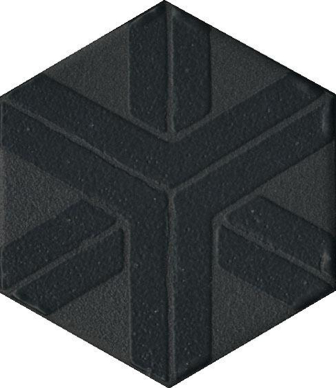 OS/B241/63001 Декор Агуста черный Kerama Marazzi 5,2х6