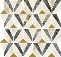 Stellaris Dark Mosaico Orpheus Lux 33.8х31.5 мозайка Italon