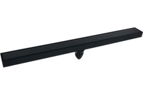 Трап MagDrain JXC 600 Q50-О (55*600, магнит клапан, Нерж., черн. матов)