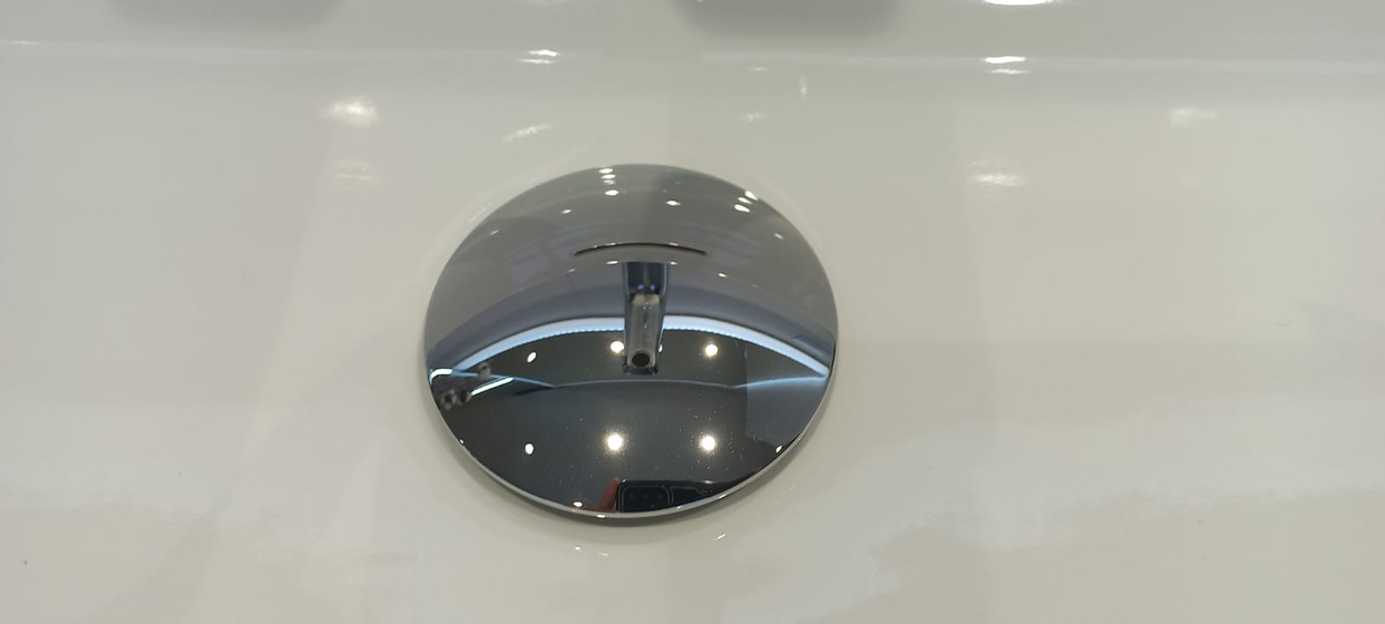 Донный клапан Gama Decor незапираемый, хром 100036254