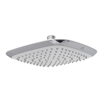 100094135 Noken Urban Верхний душ с шаровым соединением, 22х22 см, хром