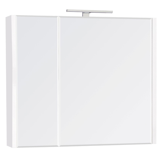 Зеркальный шкаф Roca Etna 80 см, белый глянец 7857304806