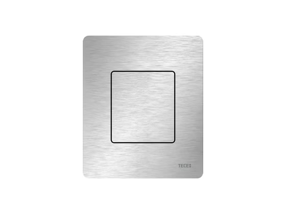 9242434 TECE Solid Металлическая панель смыва с картриджем для писсуара, цвет панели нержавеющая сталь, сатин