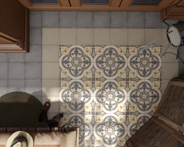 Art Nouveau Majestic Color керамогранит Equipe 20x20