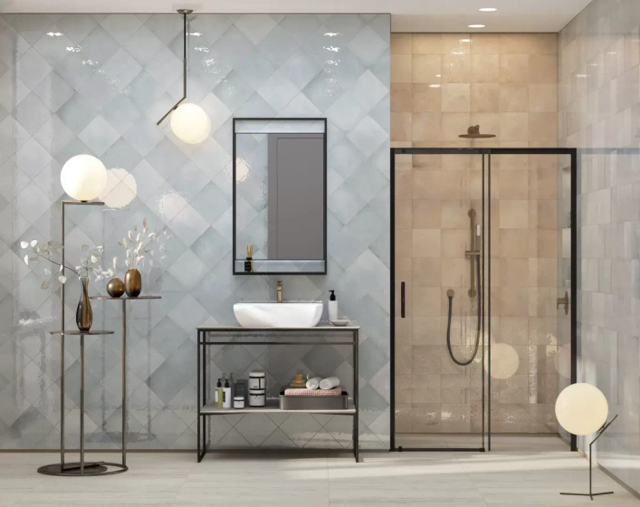 5303 Адриатика голубой глянцевый Kerama Marazzi 20x20