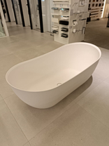 Ванна Oasis Vega 1580x770x590 мм, отдельностоящая, белая матовая, Lightfeel (0VSVGBB)