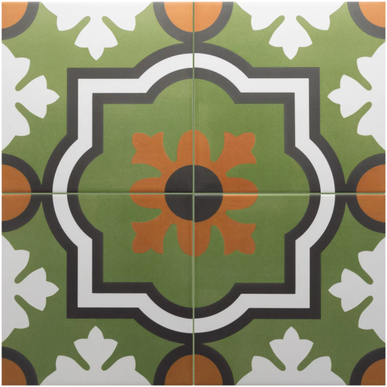 Rivoli Monaco Verde керамогранит Equipe 20x20