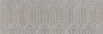 OP/В201/12137R декор  Безана серый обрезной Kerama Marazzi 25x75
