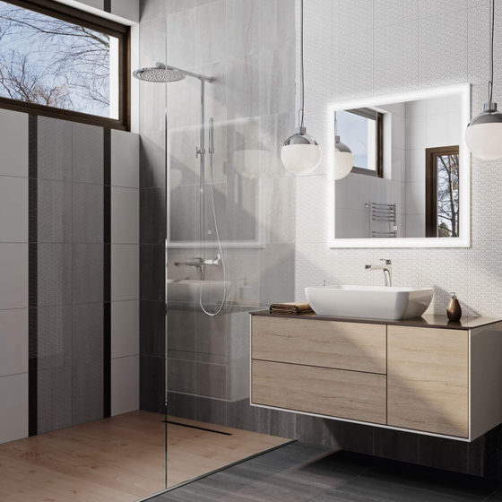 6397 Ломбардиа белый Kerama Marazzi 25x40