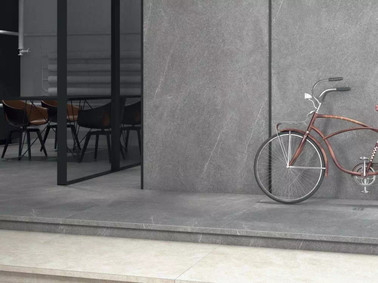 DL501220R\GCF  Ступень клееная Роверелла пепельный Kerama Marazzi 33х119,5