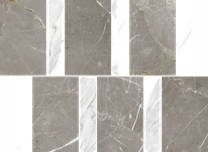 Stellaris Grey Mosaico Argan Nat 36.8х26.9 мозайка Italon