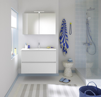 Тумба Rocio 80 (805х640х468) белая матовая(KBCJ080+WYCX078) раковина керамика