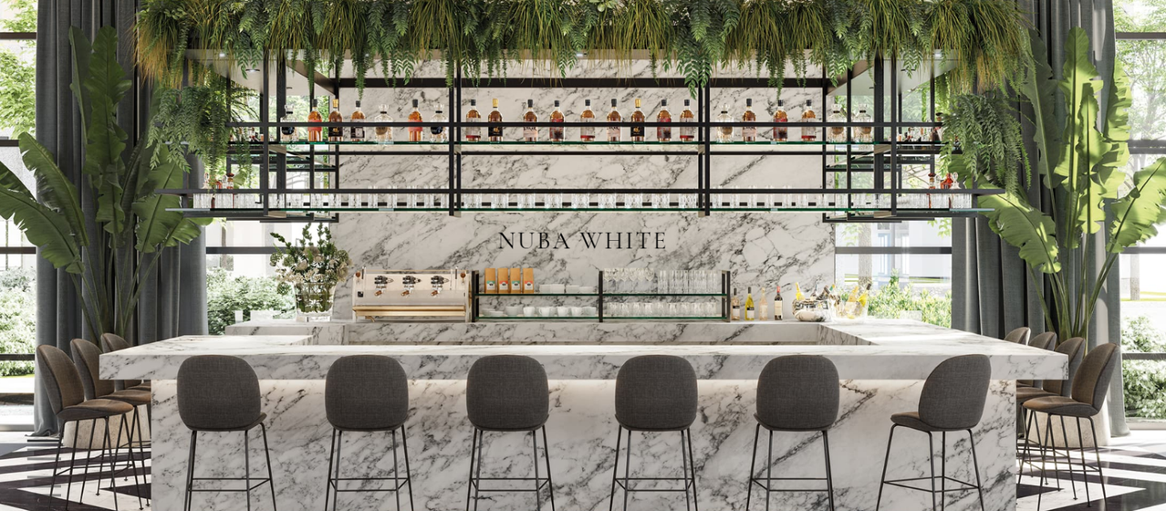 Nuba White Polished 6 mm керамогранит XLight Urbatek 