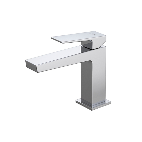 100263947 Noken Square Смеситель для раковины, с донным клапаном, хром