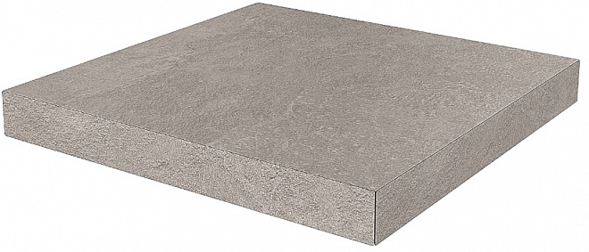 DD600420R/GCA  Ступень угловая клееная Про Стоун серый обрезной Kerama Marazzi 33x33