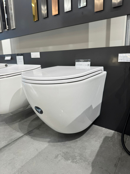 Унитаз подвесной Aquore Genova (49х36х37) белый, торнадо смыв 01411