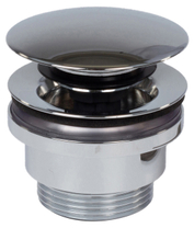 Донный клапан Keuco, 1/4 дюйма,  Хром черный шлифованный, Push-Open, 59902 130000